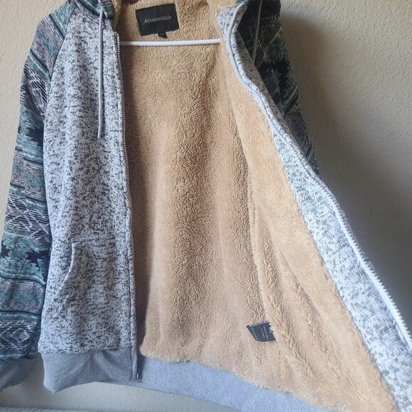 Aeropostale A87 Zip-Up Hooded Sweater Women's M - Picture 3 of 11